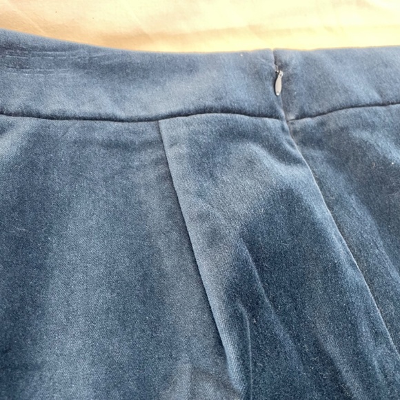 Ann Taylor Straight Skirt Velvet Blue Women’s Size 2 NEW with tag - Picture 8 of 13